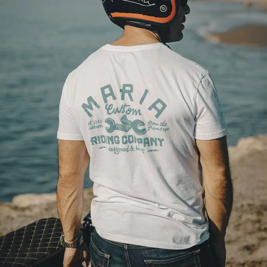 Streetwear Brand Tees - Maria Riding Company Wrench Classic Custom