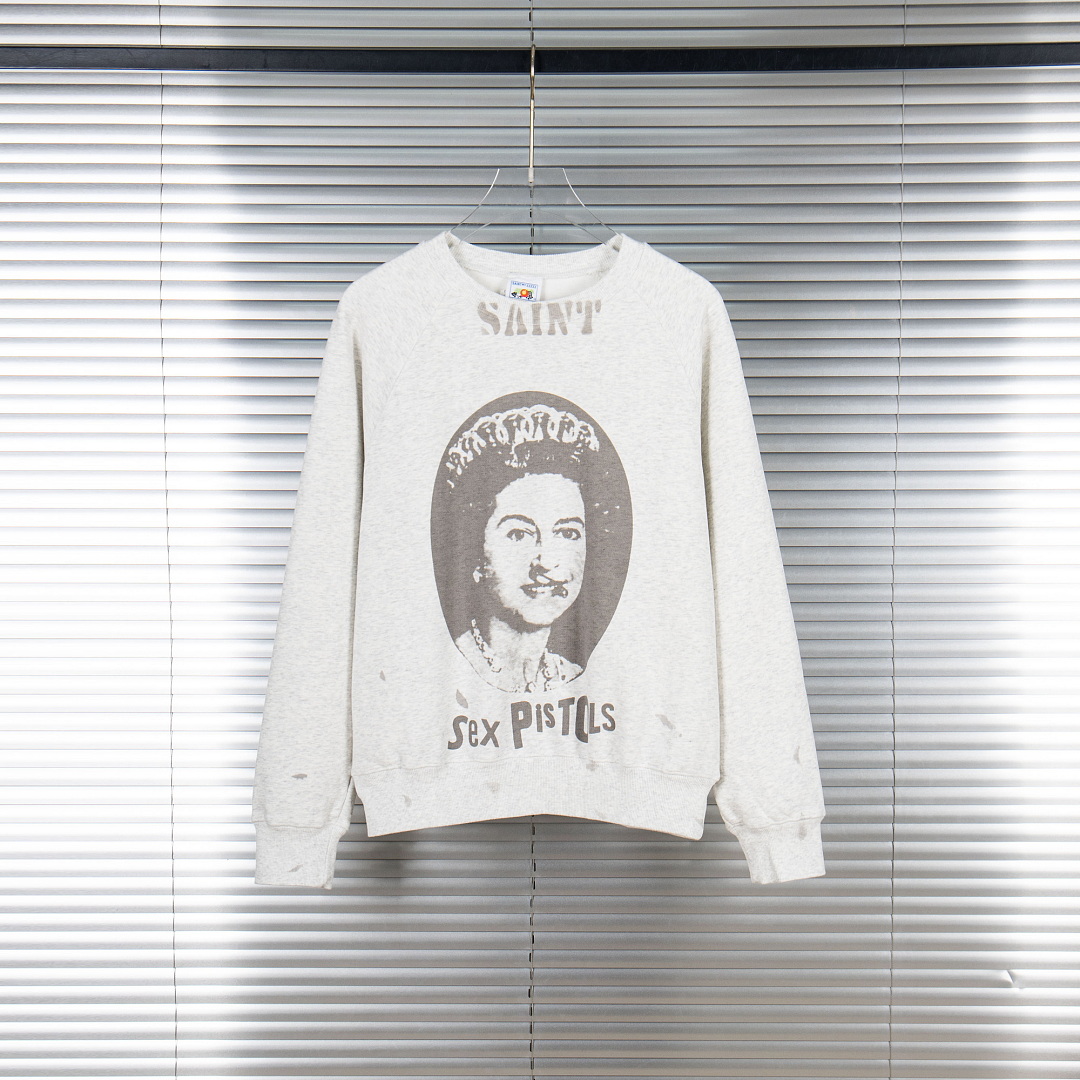 25fw Saint Co-brand Sweatshirt - Streetwear Brand Vintage recensie en prijs