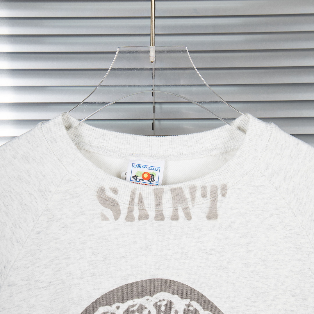 25fw Saint Co-brand Sweatshirt - Streetwear Brand Vintage recensie en prijs